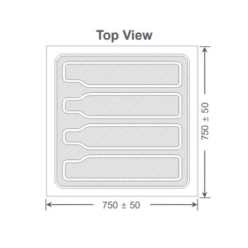 30x30mil 295nm UVB